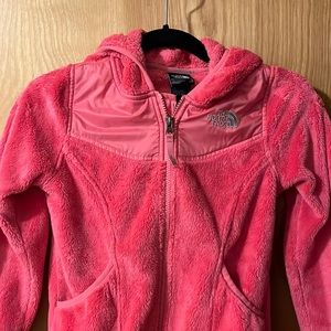The North Face hooded fleece